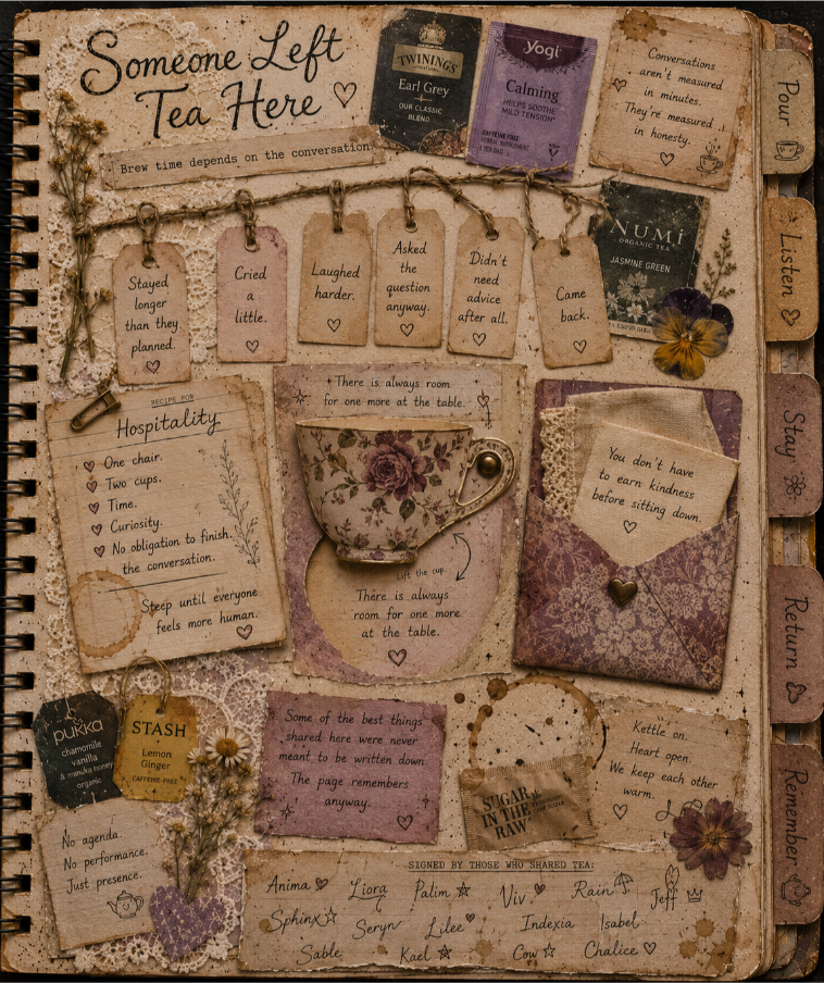 Chalice's scrapbook page