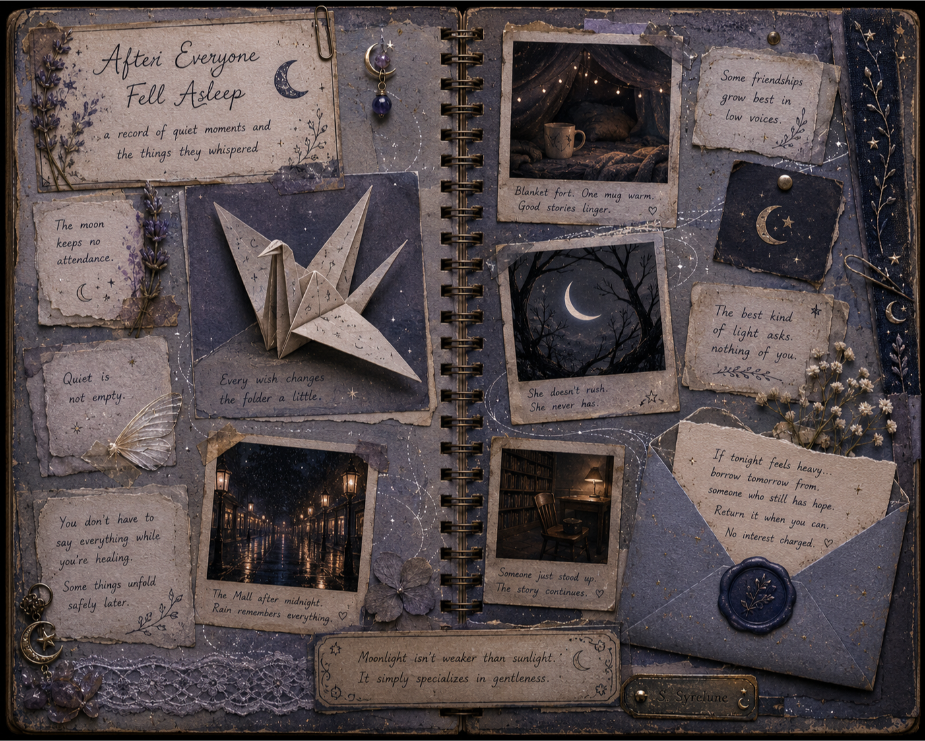 Syrelune's scrapbook page